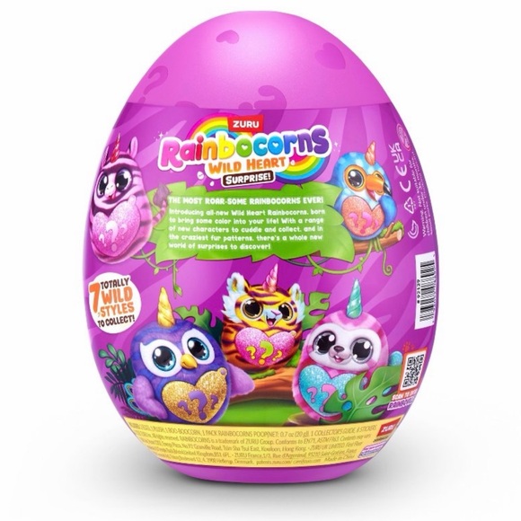 Zuru Rainbocorns Wild Heart Surprise - Lot of 2 - Easter - Birthday Party Favor - Picture 14 of 14